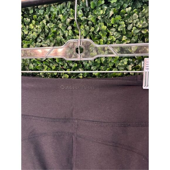 Outdoor Voices Zoom 10 Inch Black Compression Shorts Size XS NWT - Picture 3 of 5